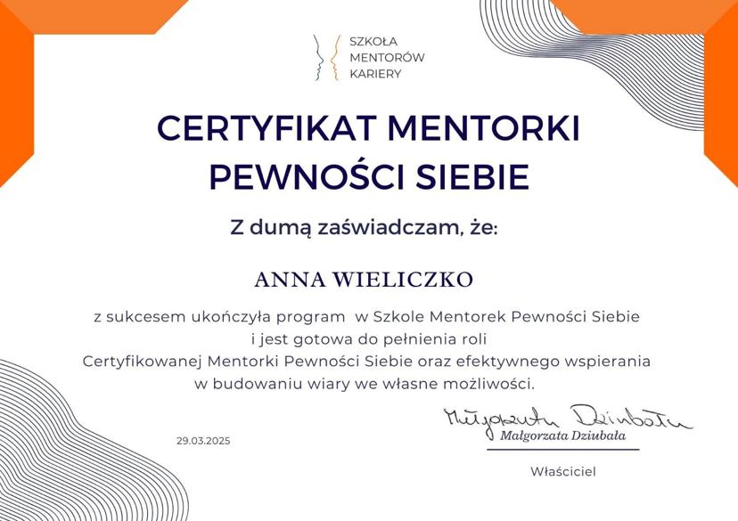 Mentorka Pewności Siebie